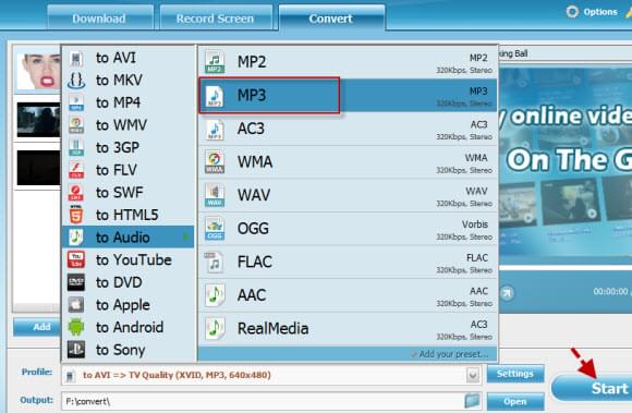 convert youtube playlist videos to mp3