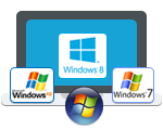 すべてのWindows操作システムに対応