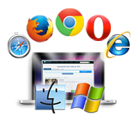 compatible with all web browsers