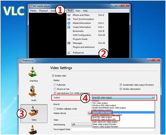 VLC Player Settings